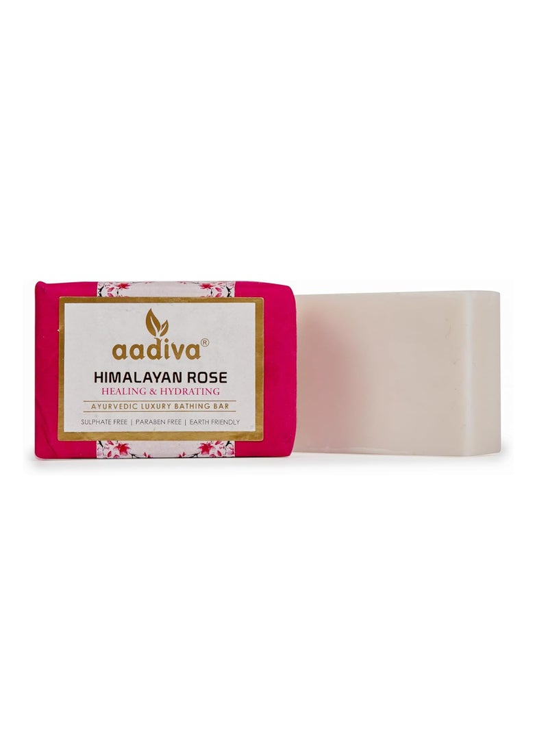 Aadiva 6 قطع صابون عديva الورد الهيمالايا اليدوي وخالي من المواد الكيميائية - Image 2