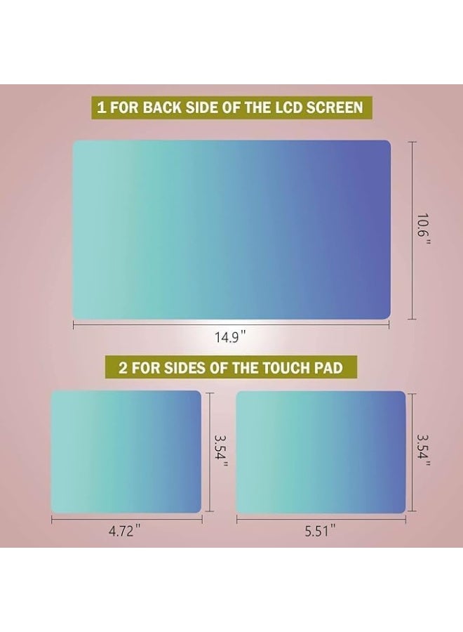 Home Trove Laptop Notebook Skin Sticker Cover Decal Fits [12 to 15.6 inch] Laptop Protector Notebook PC | Easy to Apply, Remove and Change Styles (NEK-34) - Image 2