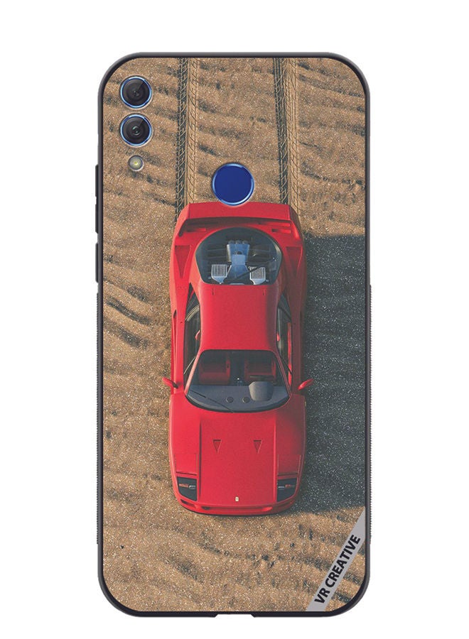 Protective Case Cover For Honor 10 Lite Ferrari Design Multicolour