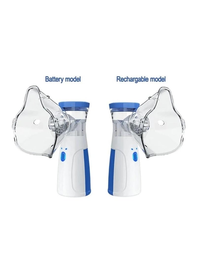 Mesh Nebulizer – Portable Handheld Inhaler for Fast, Quiet & Efficient Medication Delivery, Compact Design with Adjustable Nebulization Settings for Asthma, COPD, and Respiratory Relief