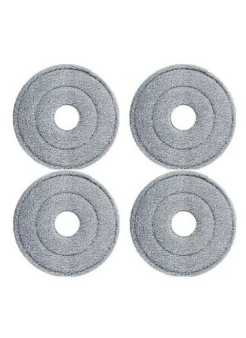 Mop cloth replacement parts 4 round pieces