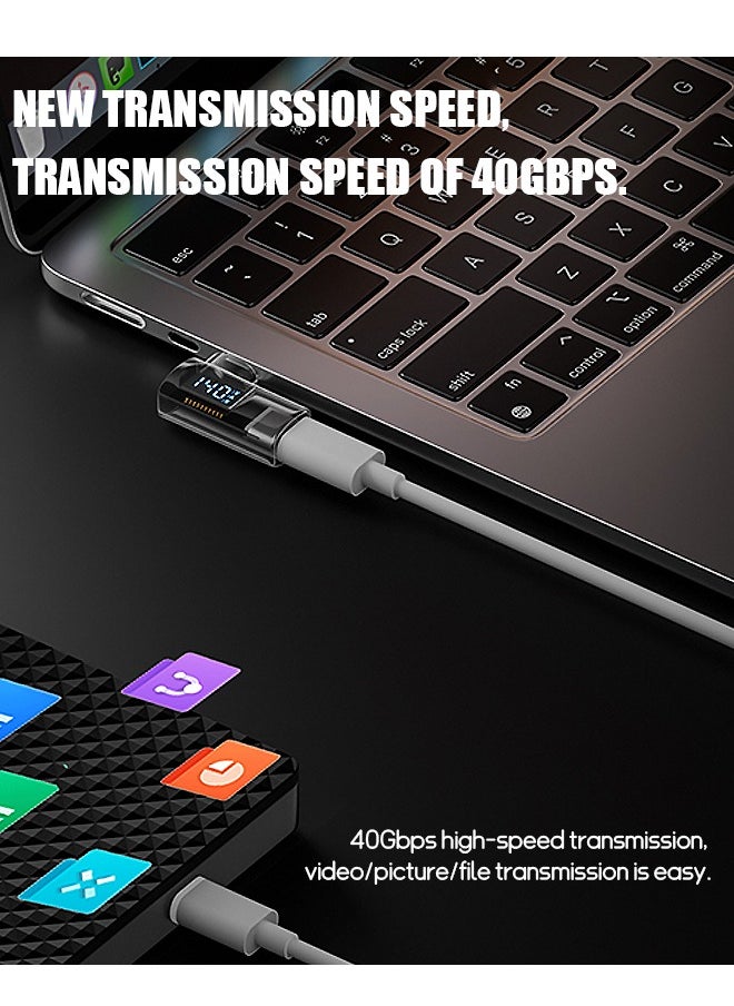 Beyond - USB C Female to Lightning Male Adapter,35 W Type C Extender Converter, High Speed Data Transmission Compatible with MacBook Pro/ iPad Pro/ Samsung Galaxy S23 Ect - Image 1