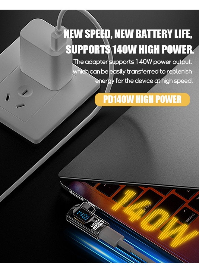 Beyond - USB C Female to Lightning Male Adapter,35 W Type C Extender Converter, High Speed Data Transmission Compatible with MacBook Pro/ iPad Pro/ Samsung Galaxy S23 Ect - Image 1