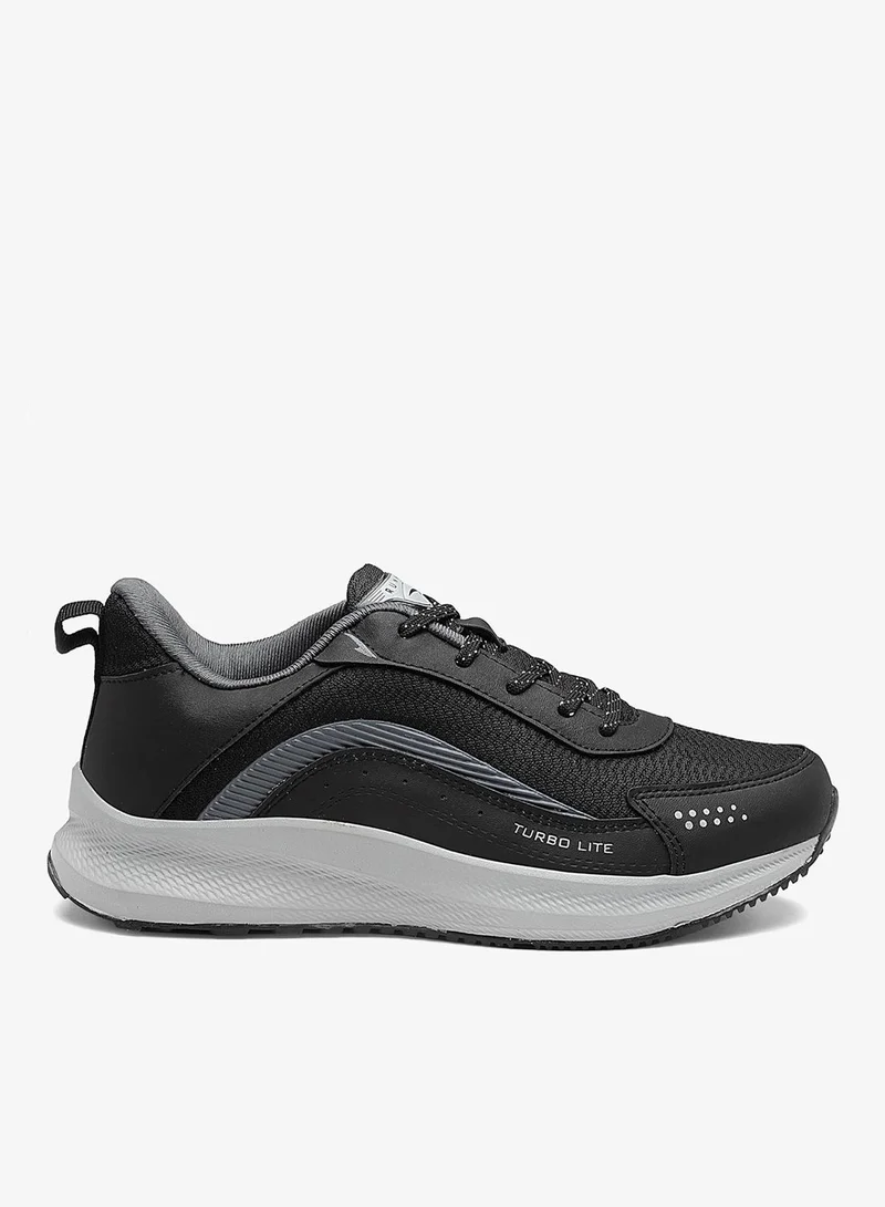 Asian  Black Running Shoes for Men and Boys for Men | Best Price UAE