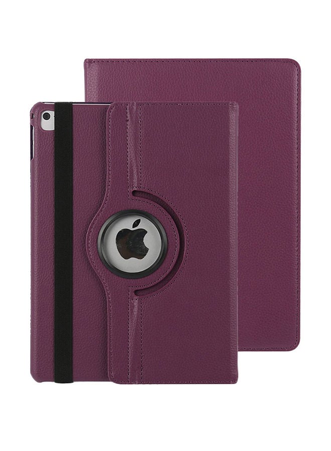 إسكدنيا غطاء حماية دوار بزاوية 360 درجة وخفيف للغاية لجهاز أبل آي باد أرجواني - Image 1