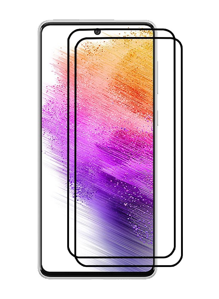 CATANES 2 Pack For Samsung Galaxy A73 5G Screen Protector Tempered Glass Anti Scratch - Image 2