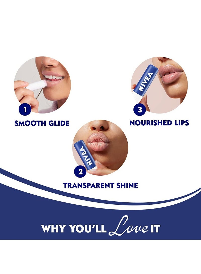 نيفيا نيڤيا مرطب شفاه نيڤيا، عناية أصلية، 4.8 جم - Image 5