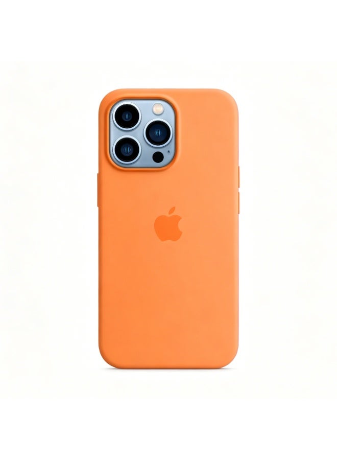 فريق ديلوكس غلاف سيليكون آيفون 13 برو مع MagSafe (Marigold) - Image 2