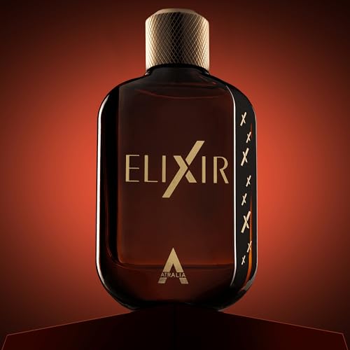 Atralia Elixir Eau de Parfum 100ML | Fresh Amber Woody Perfume for Men | Long Lasting Fragrance with Mint, Lavender, Bergamot, Amber & Vanilla - Image 3