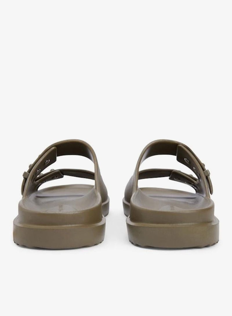 TOMMY HILFIGER Lightweight Pin Buckle Serrated Pool Slides - Image 3