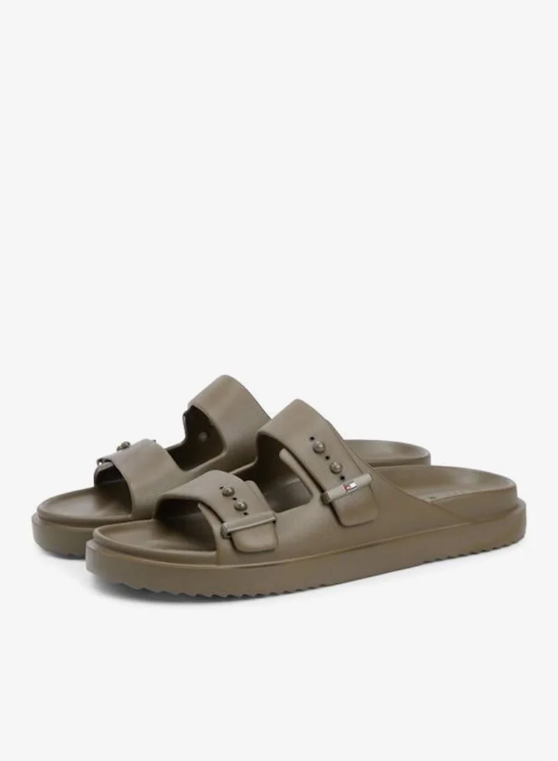 TOMMY HILFIGER Willow Green Light  Adjustable Pool Slider for Men | Best Price UAE
