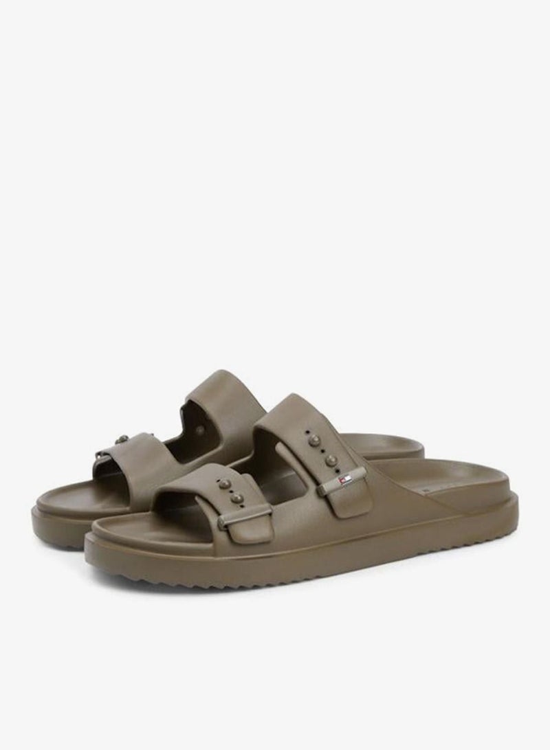 TOMMY HILFIGER Lightweight Pin Buckle Serrated Pool Slides - Image 4