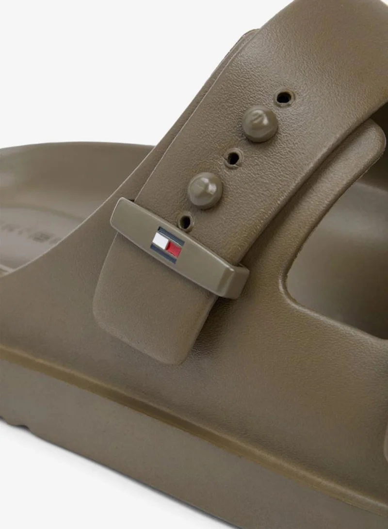 TOMMY HILFIGER Willow Green Light  Adjustable Pool Slider for Men | Best Price UAE