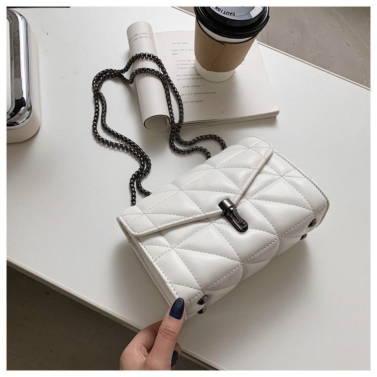 Bag Trendy Fashion Niche Design Single Shoulder Crossbody Bag For Women Source Manufacturer Spring And Quilted Small Square Bag - Image 1