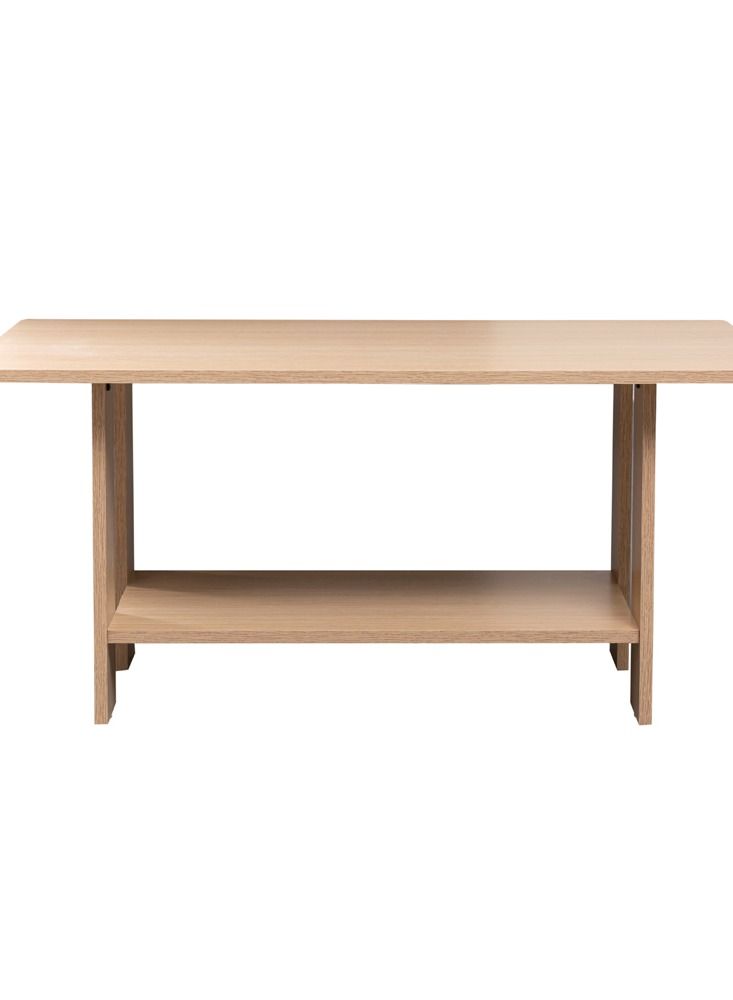 WT-EASYCARE طاولة مركزية خشبية قابلة للتحريك القهوة لأريكة غرفة المعيشة من خشب الزان الصلب - Image 1