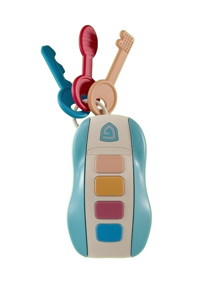 Baby Sensory Car Keys Toy - Early Learning Remote with Lights, Music & Engine Sounds for Infant Development, Travel Toddler Activity  - Image 1