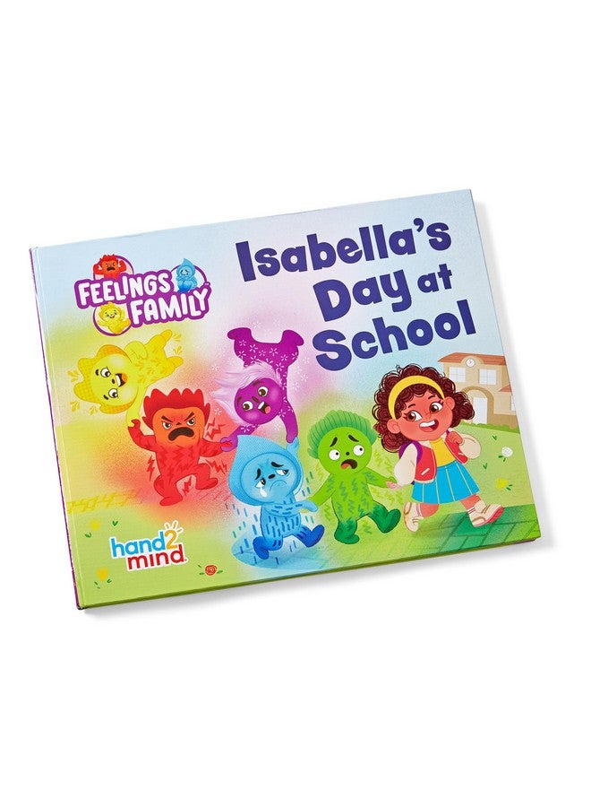 hand2mind hand2mind Feelings Family Introductory Storybook and Plush Set, Toddler Emotions Book, Social Emotional Learning Activities, Play Therapy Toys, Preschool Books 3-5, Calm Down Corner Supplies  - Image 4