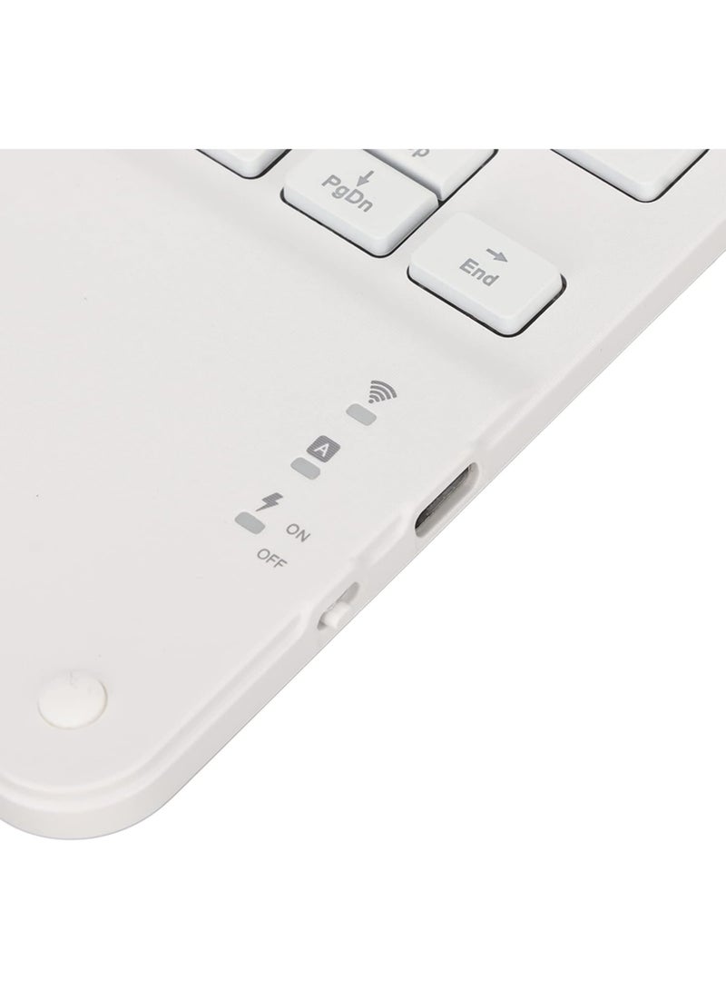Rock Pow Bluetooth Keyboard with Touchpad Ultra Slim Rechargeable Wireless Tablet Keyboard with Trackpad Portable Universal Small Travel Keypad for iOS iPad Pro iPad Air iPad iPad Mini Android Windows  - Image 5