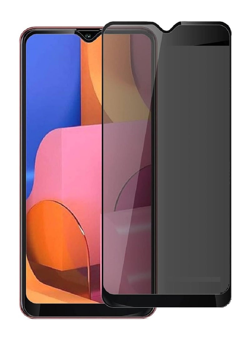 we3 Tempered Glass Screen Protector Anti-Spy Privacy Designed For Samsung Galaxy A20s Full Screen Coverage And Bubble Free - Image 1
