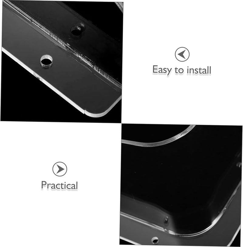 غطاء جرس الباب الشفاف المقاوم للمطر من Artibetter، متوافق مع أقفال الأبواب وأنظمة الاتصال الداخلي، سهل التركيب، واقي من العوامل الجوية - Image 4