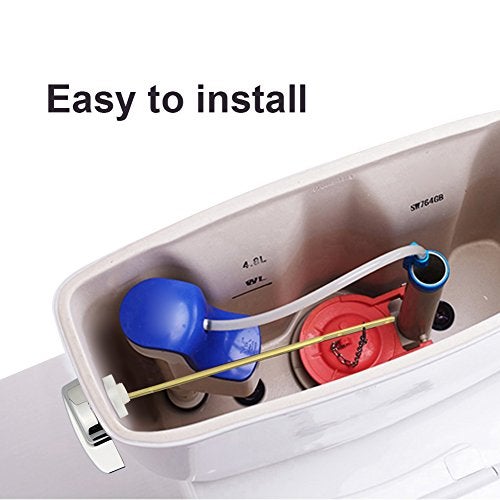 Owfeel Universal Toilet Tank Flush Lever - Deluxe Side Mount Brass Handle Replacement Fit Most Toilets - Image 5