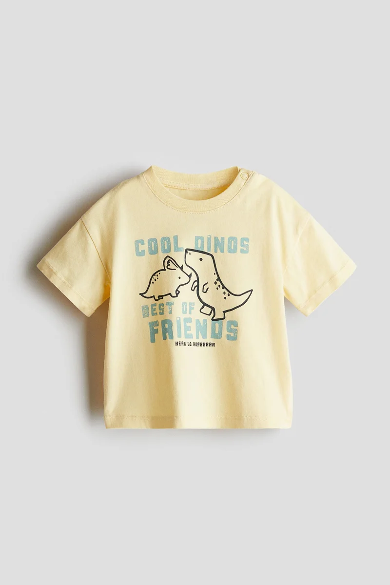 H&M Printed cotton T-shirt
