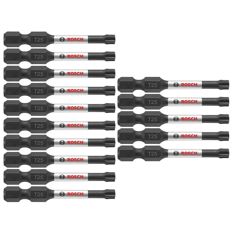 بوش Itt25215 15 عبوة 2 بوصة. لقم طاقة مفك براغي قوية من توركس #25 - Image 1