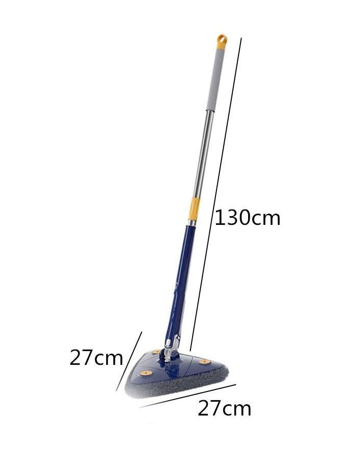 Adjustable Triangle Cleaning Mop with Automatic Water Squeezing Function plus  Reusable Mop Heads cloth
