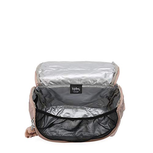 KIPLING KIPLING Kipling Kichirou Metallic Lunch Bag Quartz Metallic - Image 3