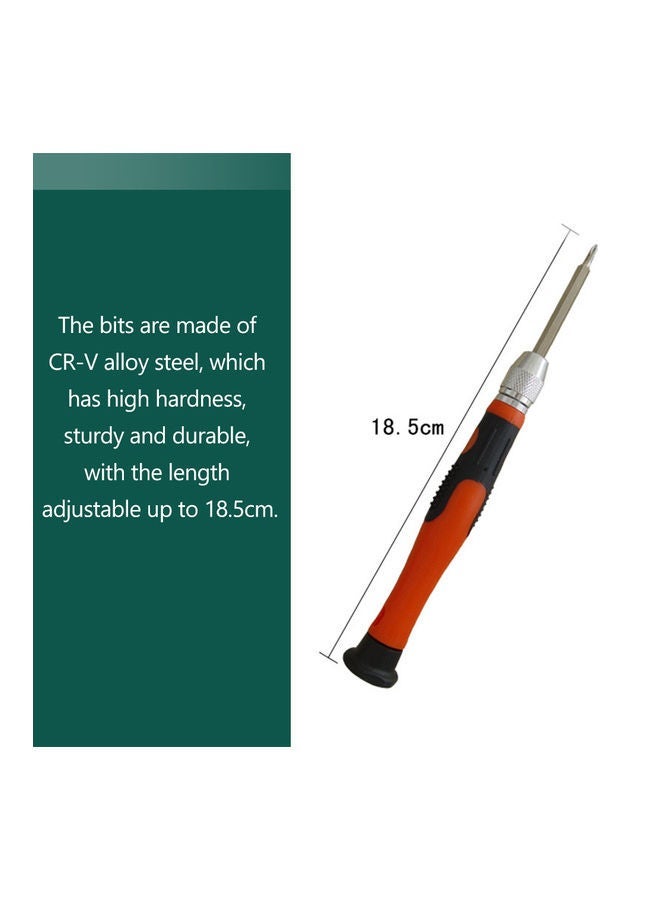 NIBEMINENT Multi-Functional Screwdriver Set Red/Black - Image 3