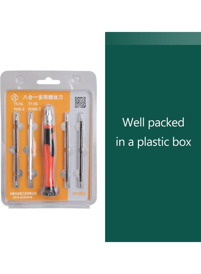 NIBEMINENT Multi-Functional Screwdriver Set Red/Black - Image 5