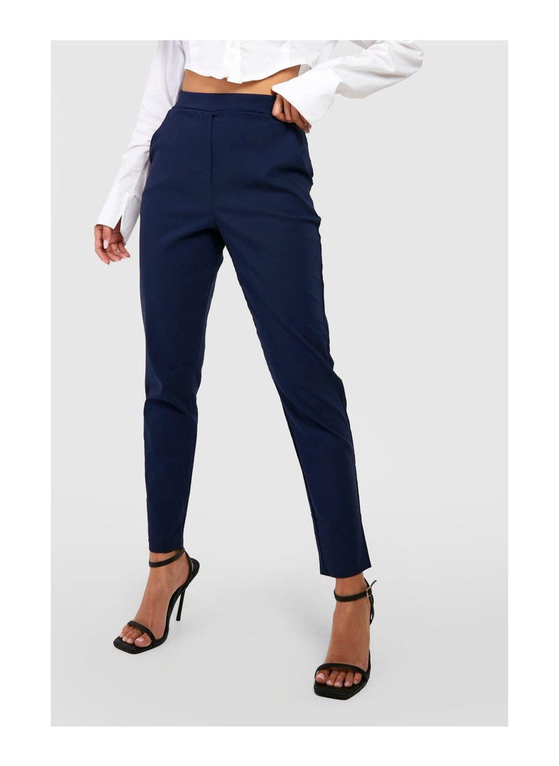 boohoo - Super Stretch Tapered Tailored Trouser - Image 1