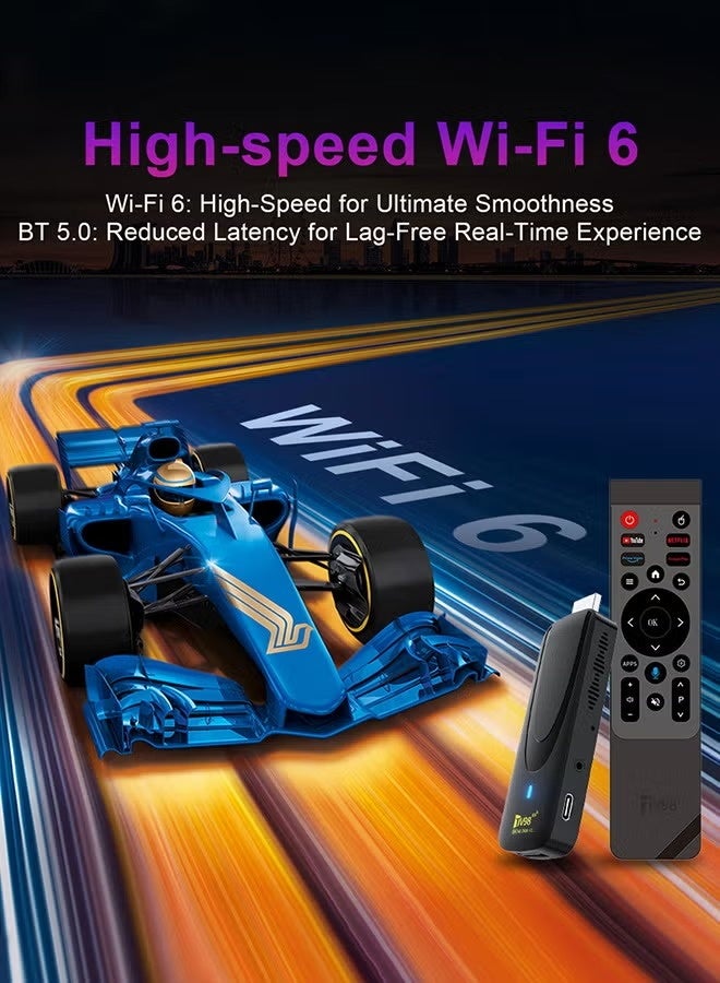 TV98 8K Ultra HD TV Box TV Stick Android 14.0 work with Projector TVs & Mobile Phones,Set Top Box - Image 3