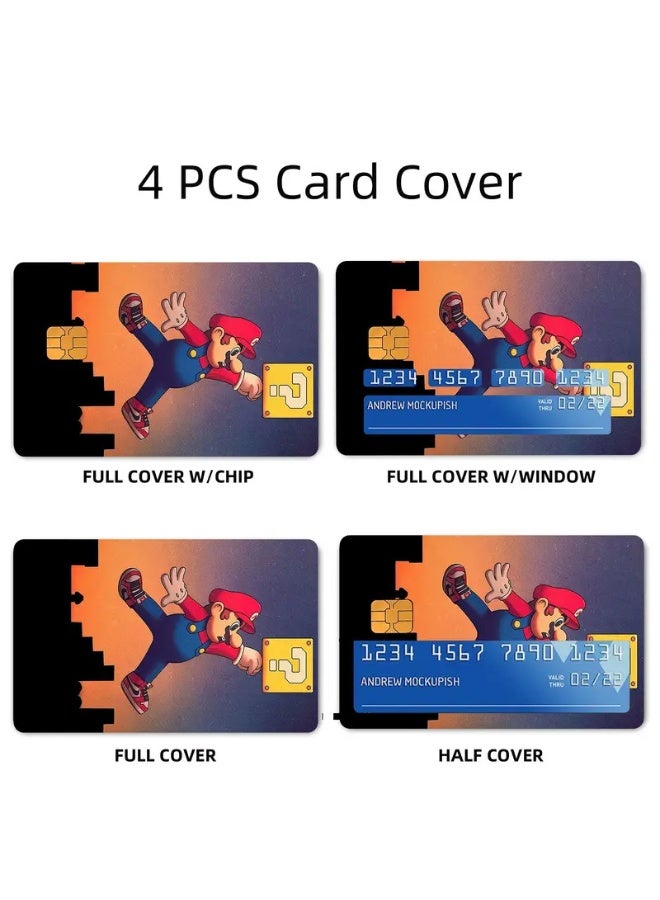 جاياتو ويمكن رفع ملصقات بطاقات الائتمان المصرفية الخاصة بالبطاقات الائتمان لمجموعة واحدة من أربع بطاقات ائتمان - Image 1