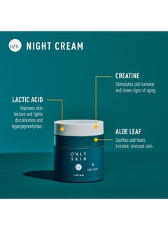 Men Face Moisturizer Night Cream (1.7 Ounce) Creatine Stimulates Collagen For Healthier Softer Feeling Skin - pzsku/Z8E535260E997DE39A98CZ/45/_/1683530193/5885e281-7a44-40ca-8720-5e4d8ec06f97