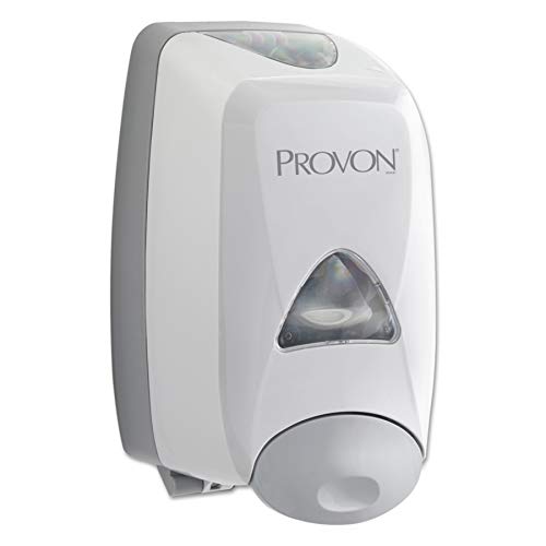 Gojo PROVON FMX-12 Push-Style Foam Soap Dispenser, Dove Grey, for 1250 mL PROVON FMX-12 Foam Soap, Shower Soap Refills (Pack of 1) – 5160-06 - Image 1