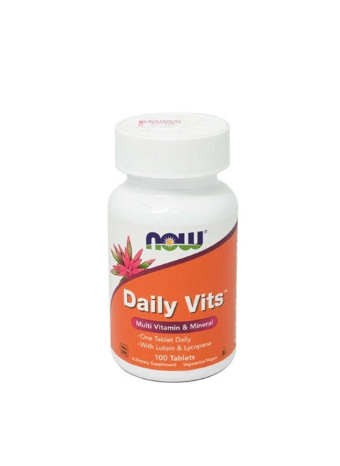 Daily Vits Multivitamin Mineral with Lutein and Lycopene 100 Tablet