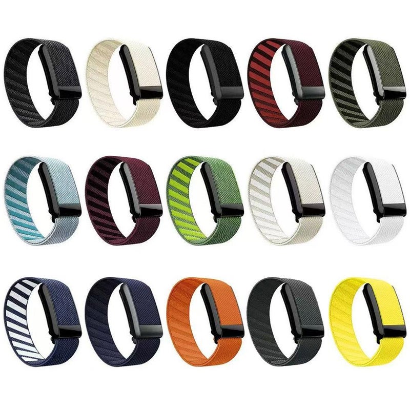 erorex For Whoop 4.0 Elastic Nylon Watch Band(Grey Green) - Image 3