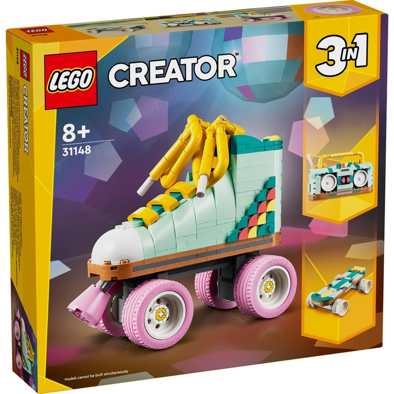 LEGO - Creator 3 in 1 Retro Roller Skate 342 Pieces - 31148 - Image 1