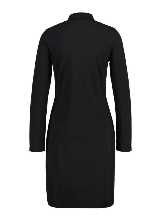 GANT Gant Shield Pique Long Sleeve Dress
