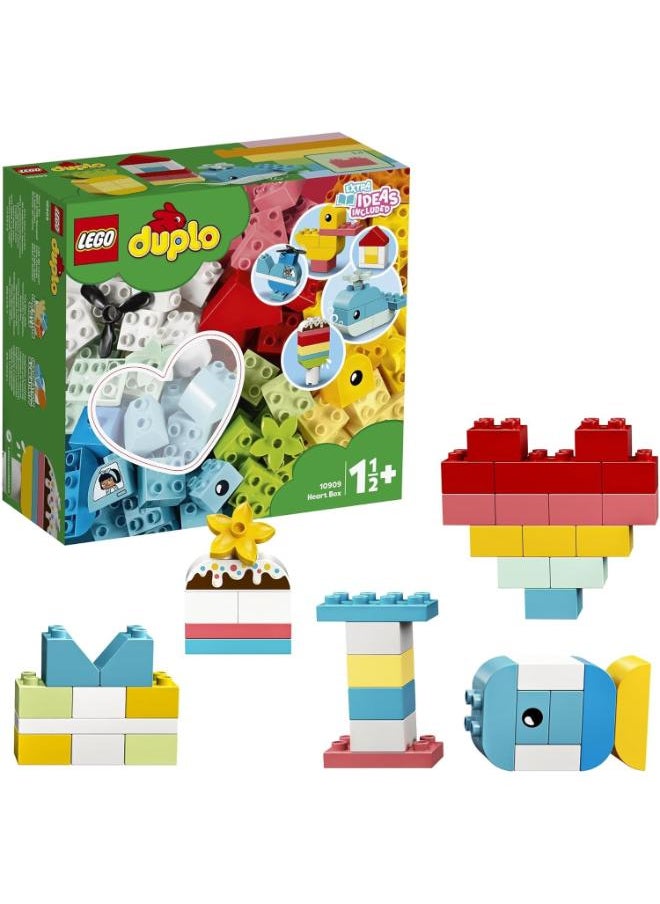 LEGO Heart Box Building Toy - 80 PCS  - Image 1