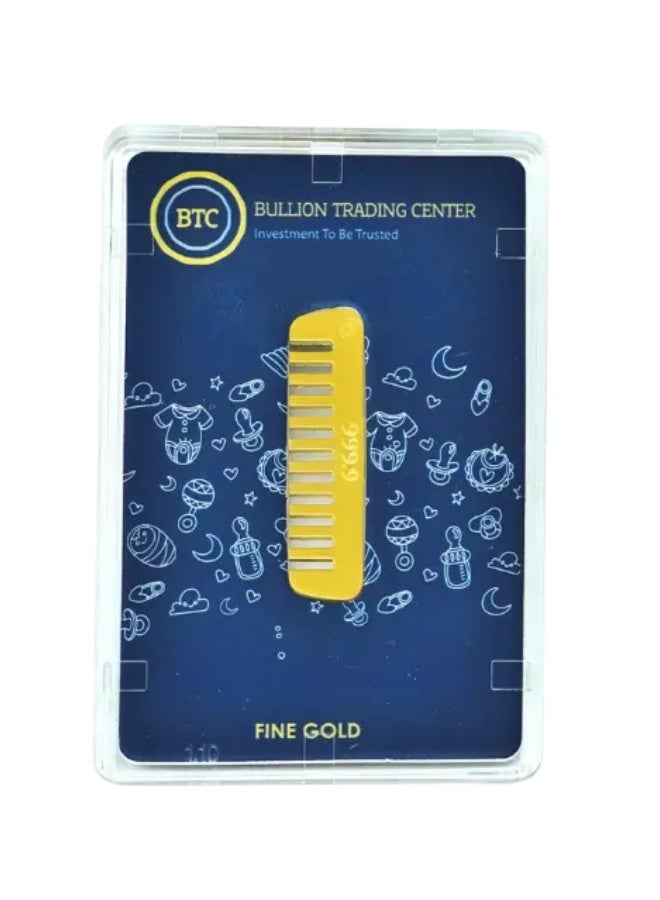 BTC Comb 5 Grams Gold Bar 24KT - Image 1