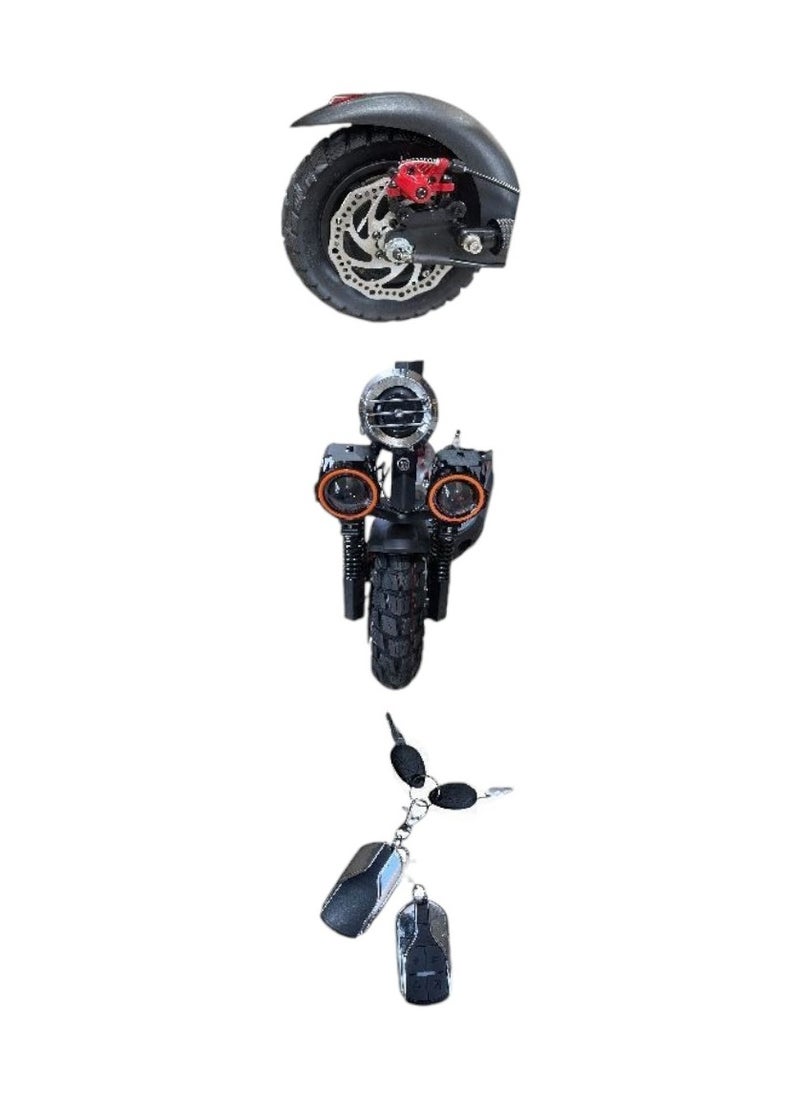 Cute ninos - Powerful 2000W Electric Scooter - 48V Battery, Durable Design with 3 Headlights - Image 1