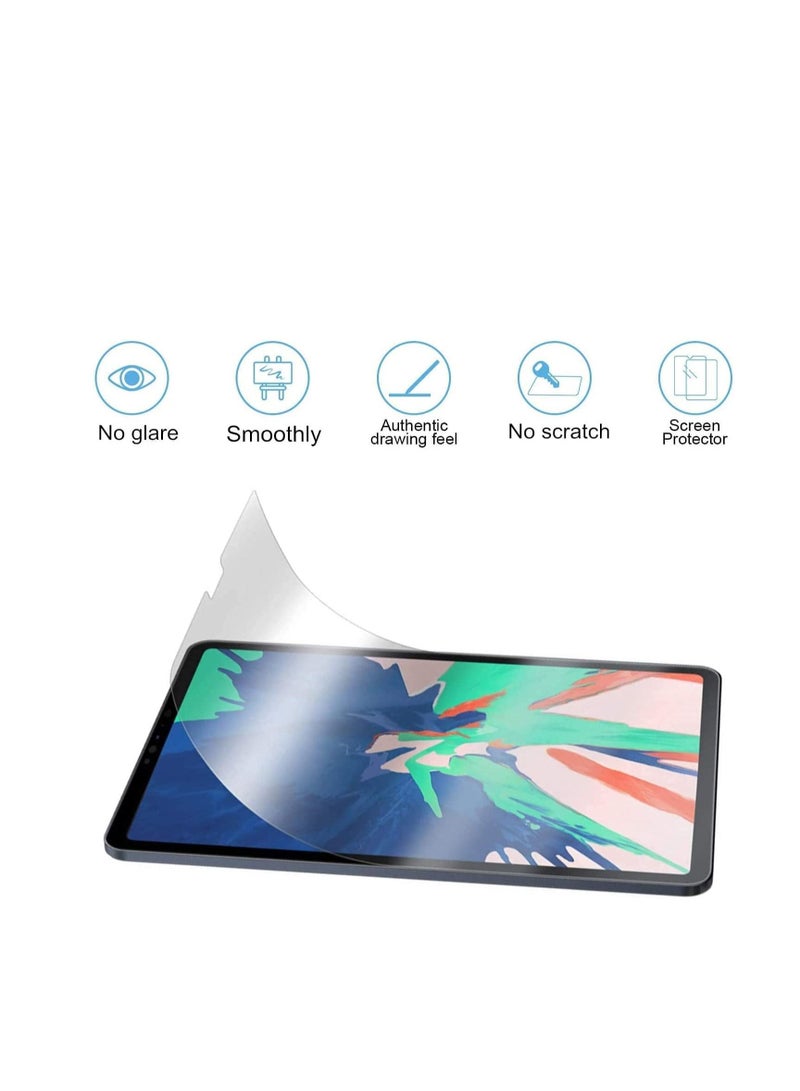 واقي شاشة Paperfeel متوافق مع iPad Pro 11 (2022 و2021 و2020 و2018) / iPad Air الجيل الخامس (10.9 بوصة، 2022) / iPad Air الجيل الرابع (10.9 بوصة 2020)، اكتب وارسم كما هو الحال على الورق، شفاف - Image 3