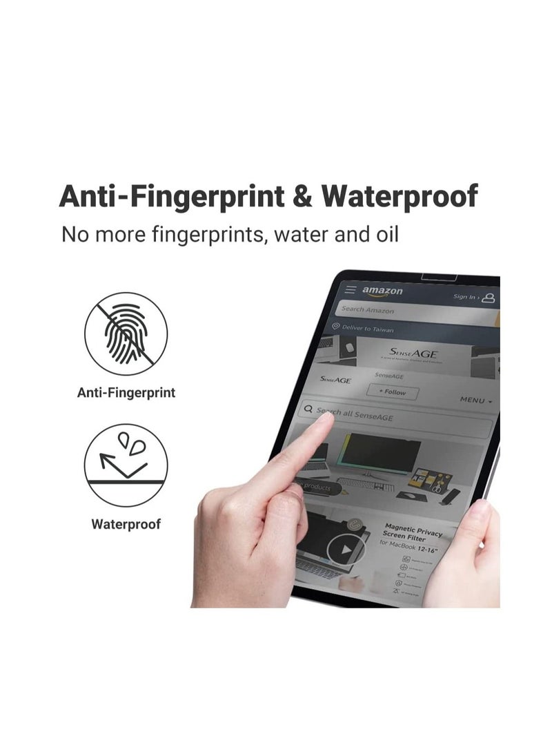 واقي شاشة Paperfeel متوافق مع iPad Pro 11 (2022 و2021 و2020 و2018) / iPad Air الجيل الخامس (10.9 بوصة، 2022) / iPad Air الجيل الرابع (10.9 بوصة 2020)، اكتب وارسم كما هو الحال على الورق، شفاف - Image 5