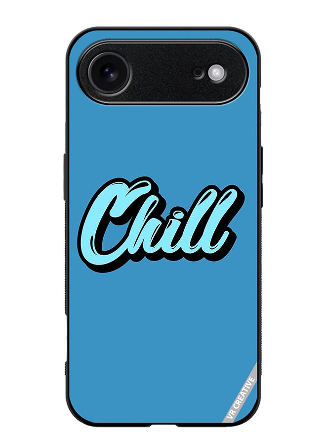 Protective Case Cover For Apple iPhone 17 Air Chill In Blue Color Design Multicolour