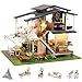 Flever Dollhouse Miniature DIY House Kit Creative Room with Furniture for Romantic Artwork Gift Monet Garden - Image 3