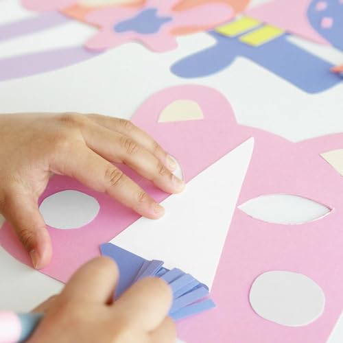 Bonmiy 15Sheets White Cardstock Paper 12x12 Card stock for Cricut, Thick Construction Paper for Card Making, Scrapbooking, Craft 90 lb / 250 gsm (White) - Image 4