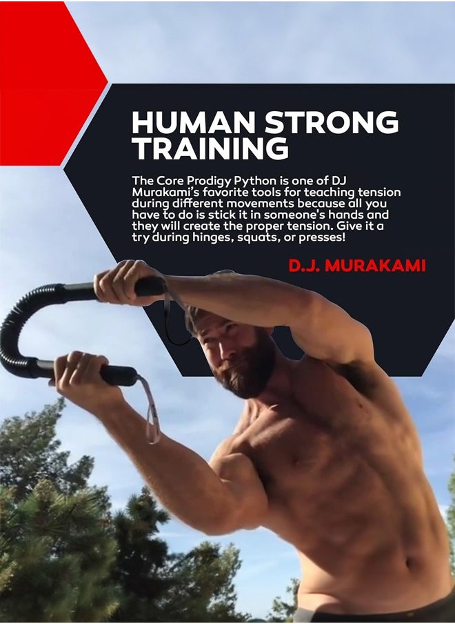 Occuwzz - Essential Arm Bars for Fitness Multi-directional Muscle Barbell Arm Training Shoulder Strengthening Spring Exercises Chest and Biceps Training - Image 1