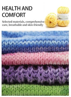 MileMelo 2-Piece Hand Knitting Wool Yellow  - Image 3